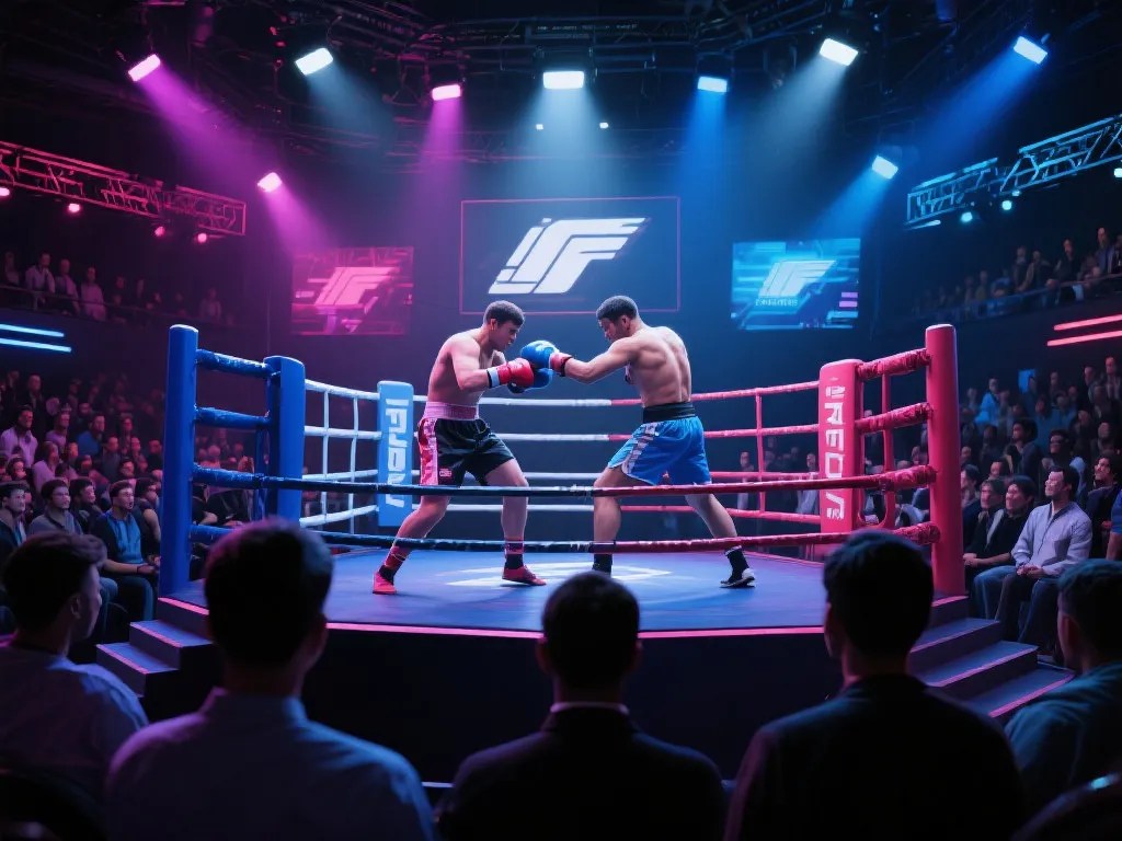 拳击电竞激情现场